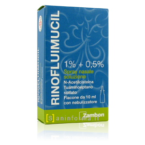 Rinofluimucil 1% + 05% Spray Nasale Soluzione