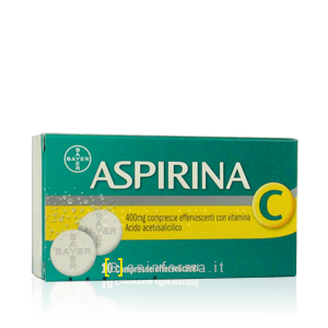 Aspirina C Compresse Effervescenti mg 400+240 - 10 compresse