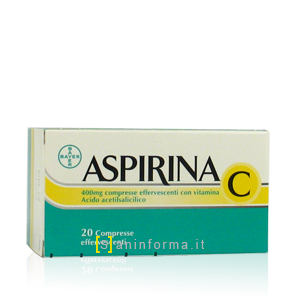 Aspirina C cpr Effer. mg 400+240 - 20