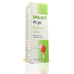Dolaut gel spray 4% flacone con erogatore