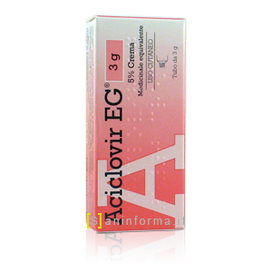 Aciclovir EG 3 g 5% Crema
