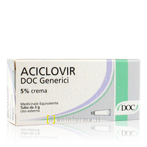 Aciclovir DOC Generici 5% Crema