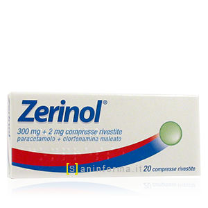 Zerinol 300mg + 2mg compresse rivestite