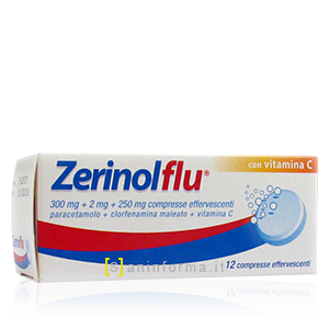 Zerinolflu compresse effervescenti