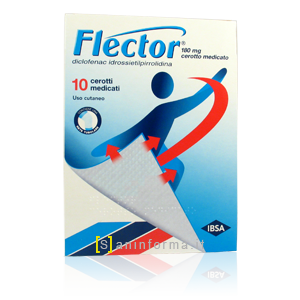 Flector 180 Mg 10 Cerotti Medicati