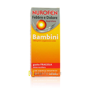 Nurofen febbre - dolore bambini sciroppo. ml150