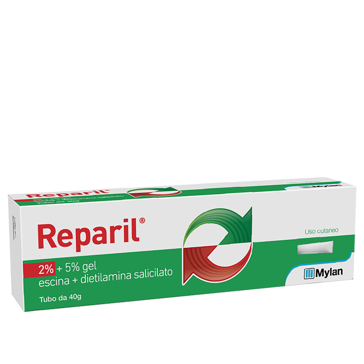 Reparil Gel Escina + Dietilamina Salicilato 2% + 5%