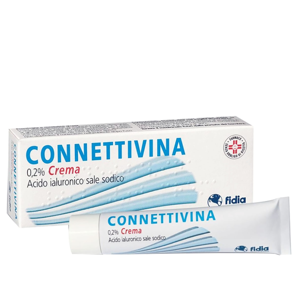 Connettivina 2 mg/g Crema