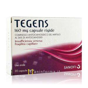 Tegens capsule mg160