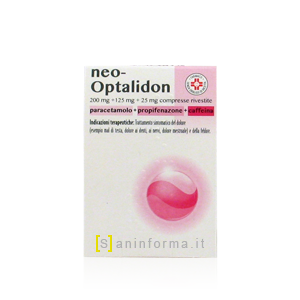 Neo-Optalidon 200mg+125mg+25mg Compresse Rivestite