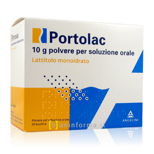 Portolac 10 g Polvere per Soluzione Orale - Lattitolo Monoidrato