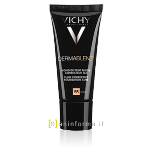 Vichy Dermablend Fondotinta Correttore Fluido 55 Bronze