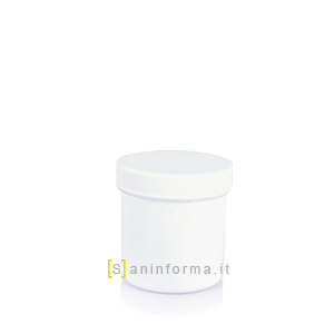 Vasetto Bianco Tappo a vite cc 100