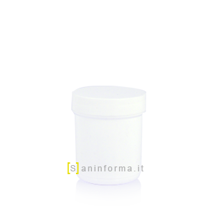 Vasetto Bianco Tappo a vite cc 150