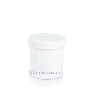 Vasetto Bianco Tappo a vite cc 200