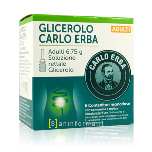 Glicerolo Carlo Erba Adulti Soluzione Rettale