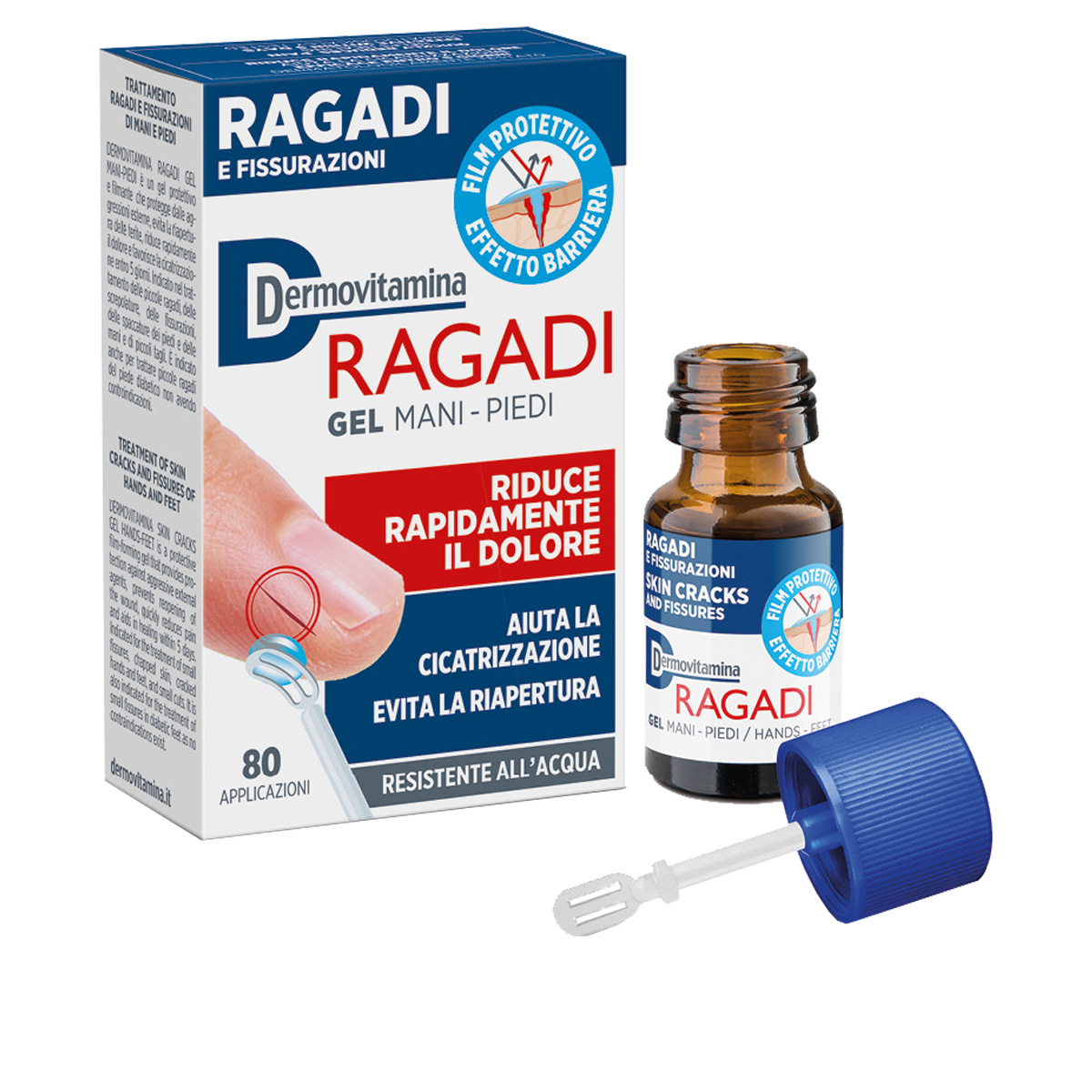 Dermovitamina Ragadi Gel Mani e Piedi 7 Ml