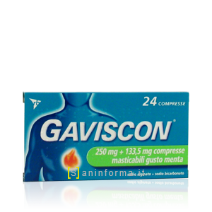 Gaviscon compresse masticabili gusto menta