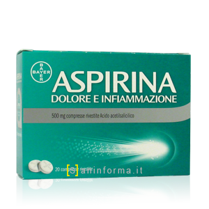 Aspirina DOL/INF.mg.500 - 20 CPR RIV
