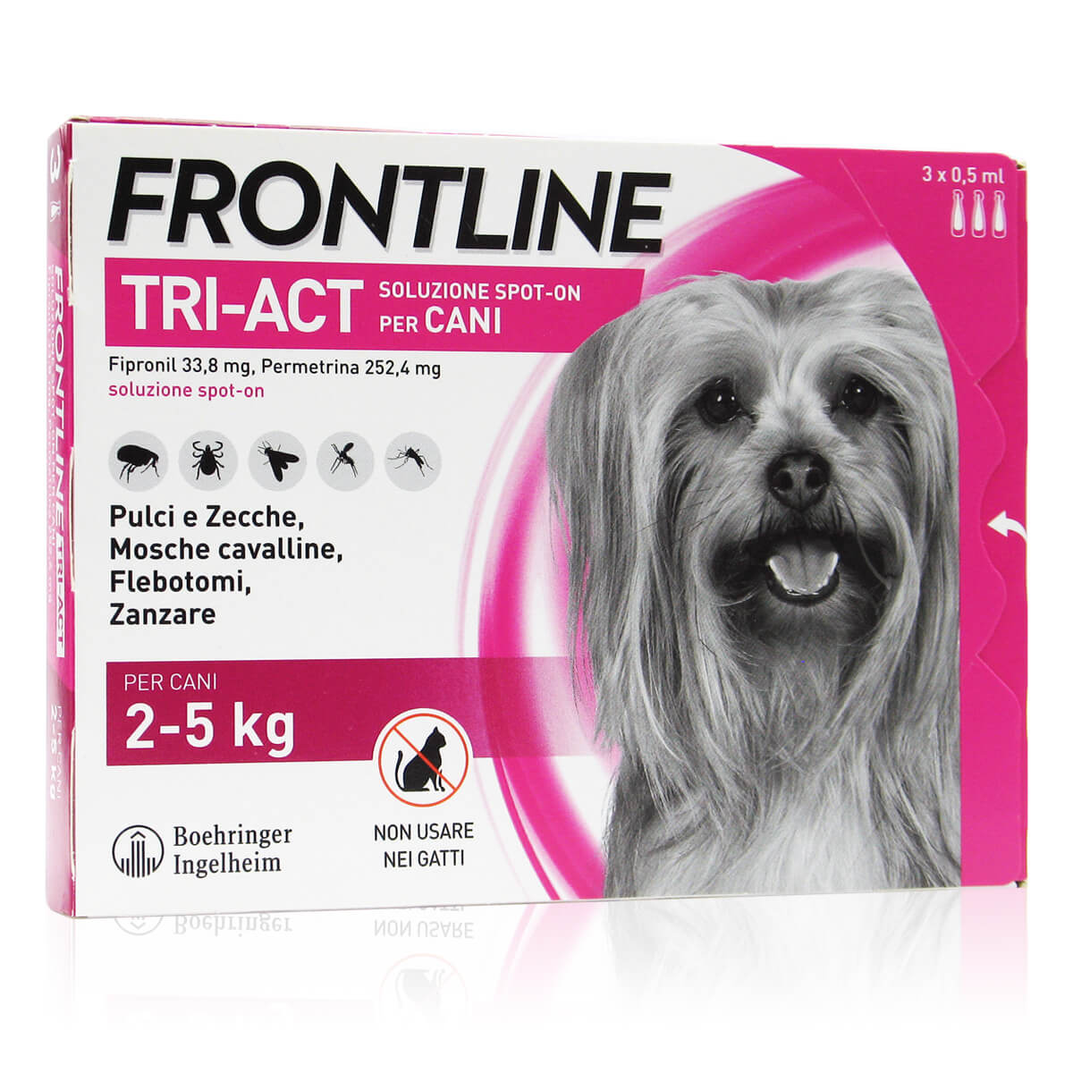 Frontline Tri-Act Spot-On Cani Kg 2-5