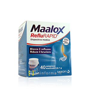 Maalox Reflurapid Compresse