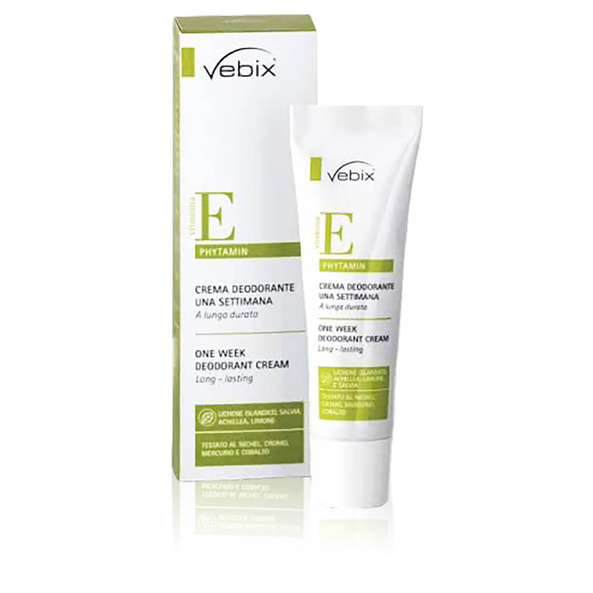 Vebix Phytamin Crema Deodorante 1 Settimana