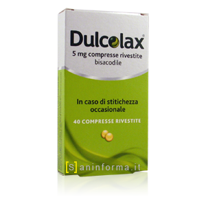 Dulcolax 5 mg Compresse Rivestite