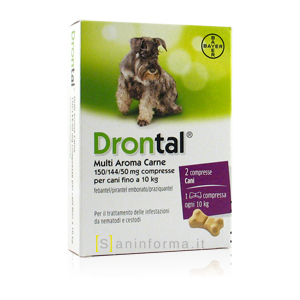 Drontal Multi Aroma Carne 2 Compresse
