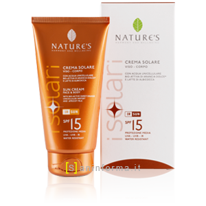 Nature's i Solari IR Crema Viso-Corpo SPF15