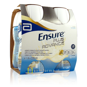 Ensure Plus Advance Gusto Vaniglia