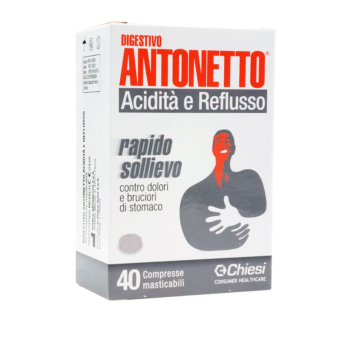 Digestivo Antonetto Acidità e Reflusso