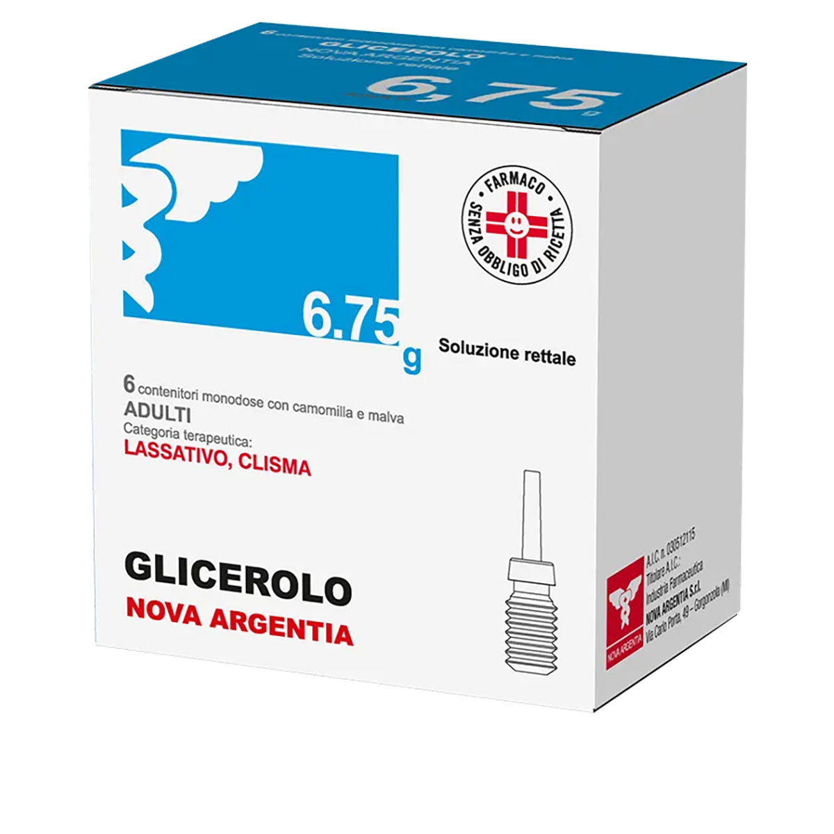 Glicerolo Nova Argentia Adulti Soluzione Rettale