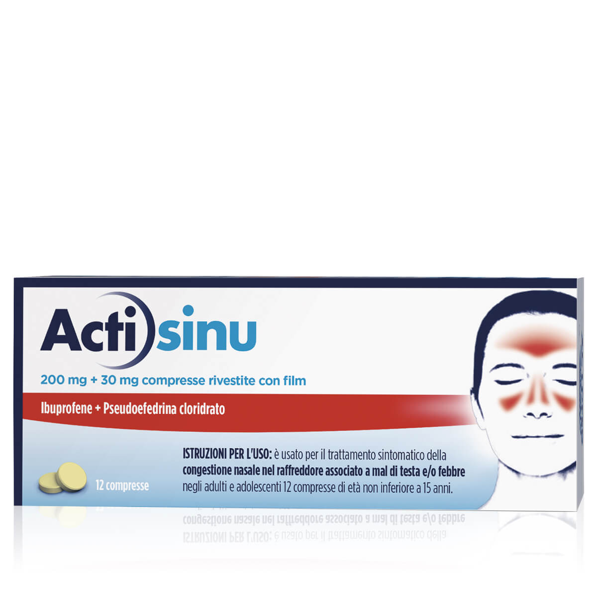 ACTISINU 200 Mg/30 Mg Compresse Rivestite Con Film