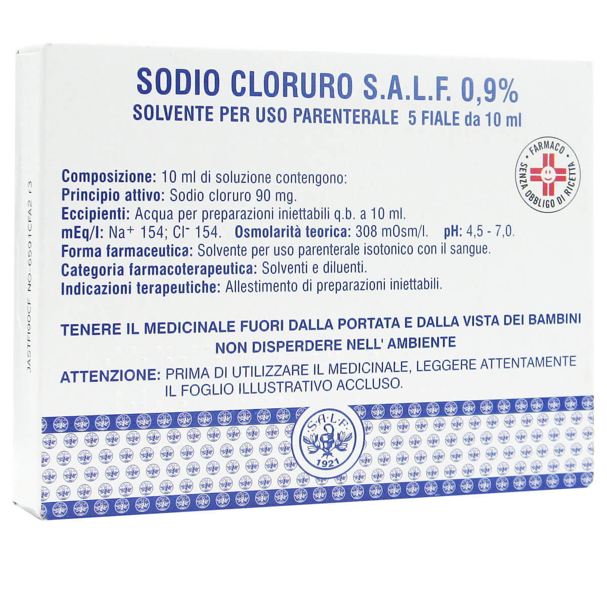 Sodio Cloruro S.A.L.F. 09%