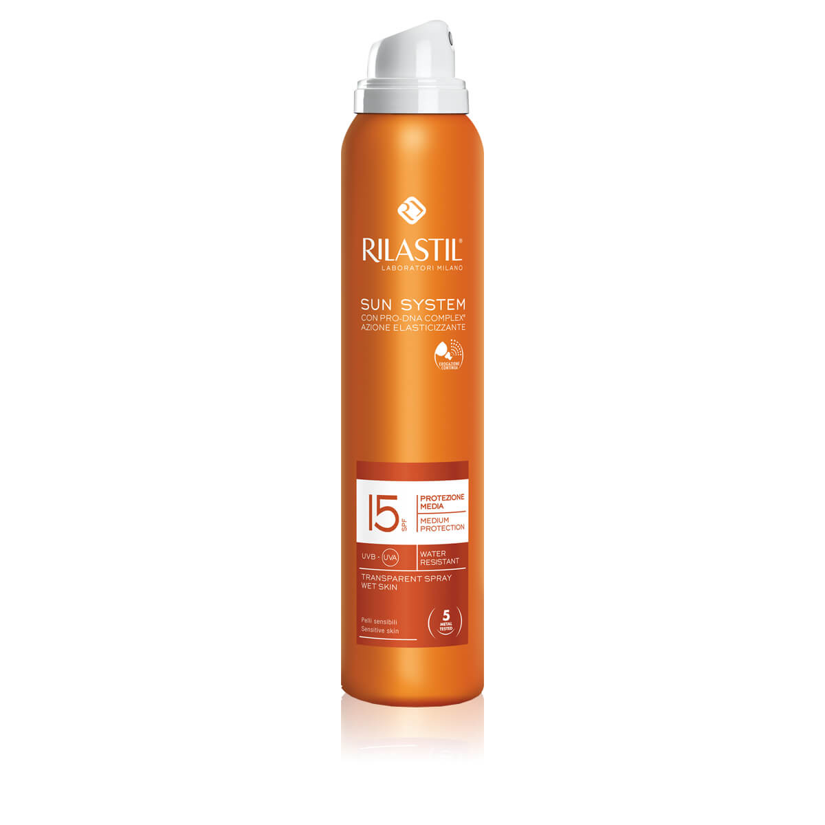 Rilastil Sun System Spray Trasparente SPF 15