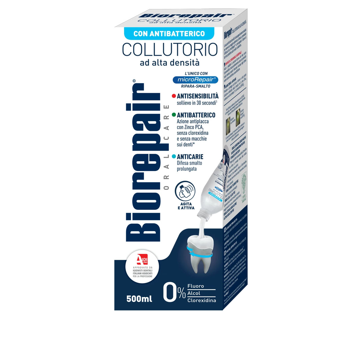 Biorepair Collutorio Ad Alta Densita' Antibatterico