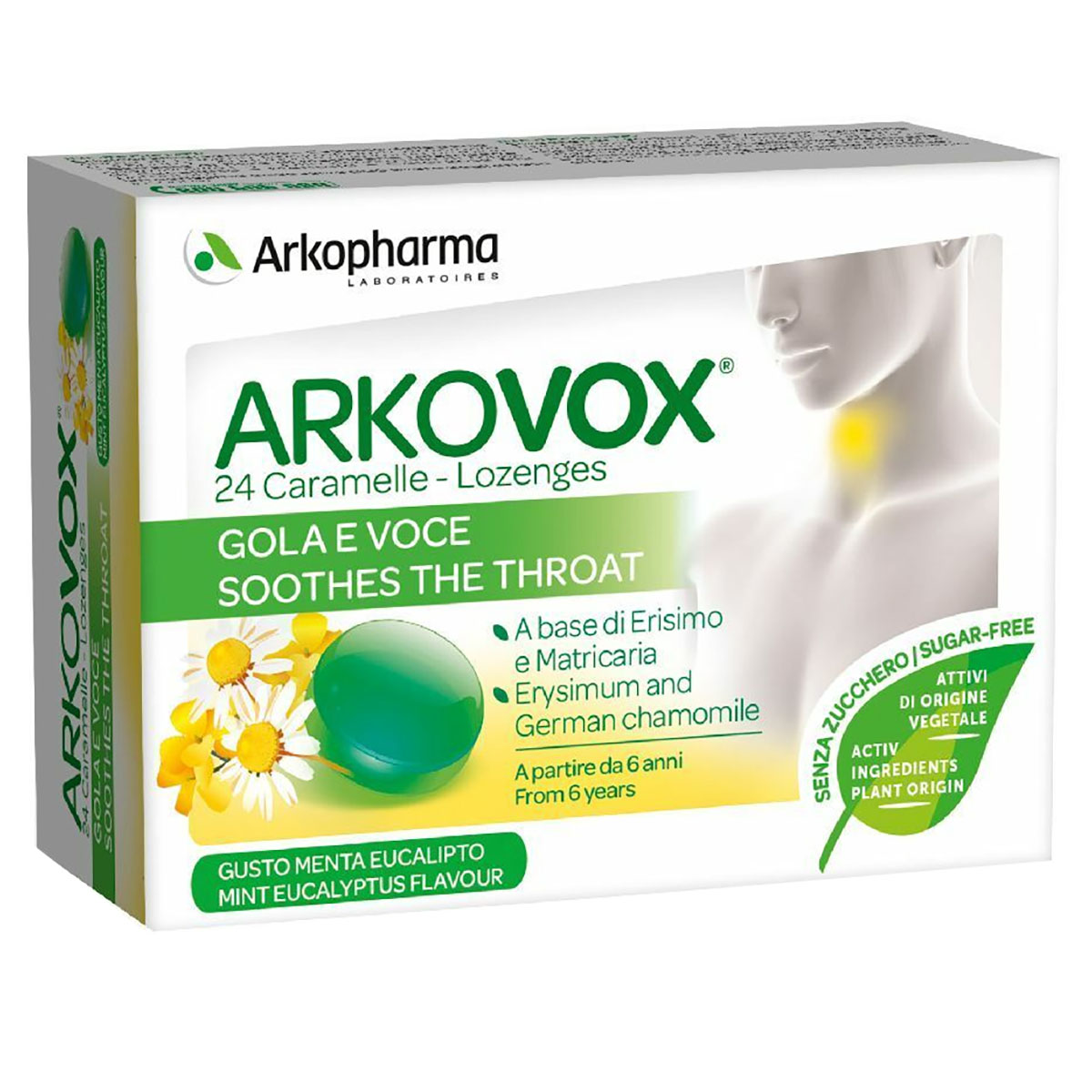 Arkopharma Arkovox Gola e Voce Menta/Eucalipto