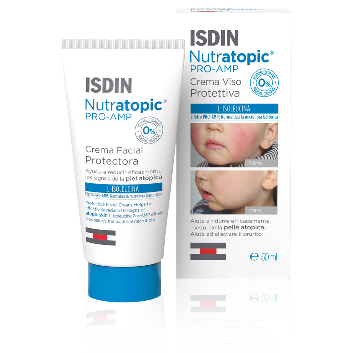 ISDIN Nutratopic PRO-AMP Crema Protettiva Viso