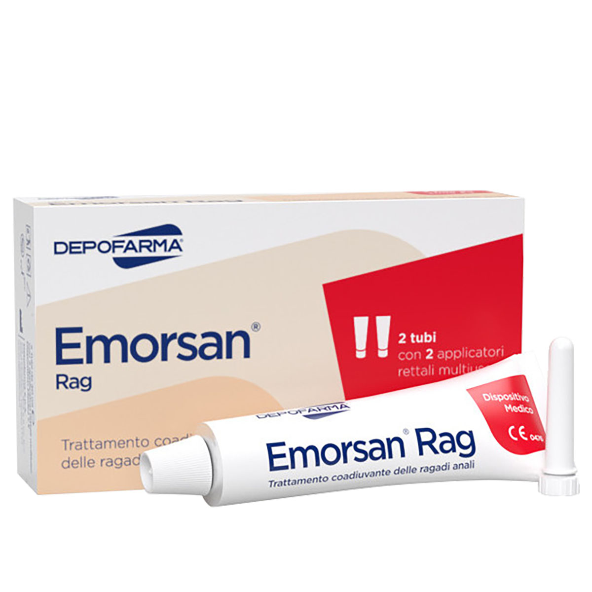 Emorsan Rag 2 Tubi Con Applicatori