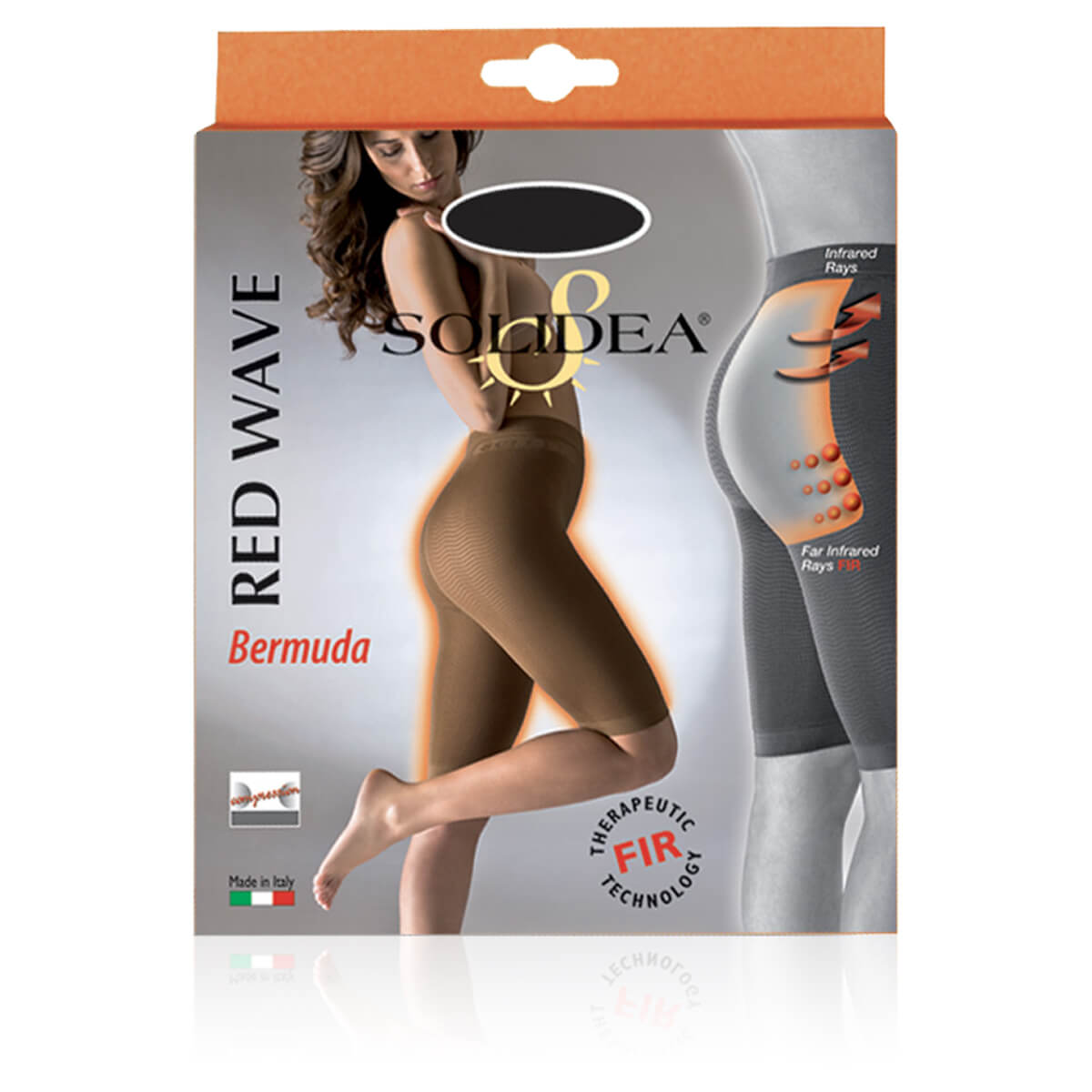 Solidea Red Wave Bermuda S Nero