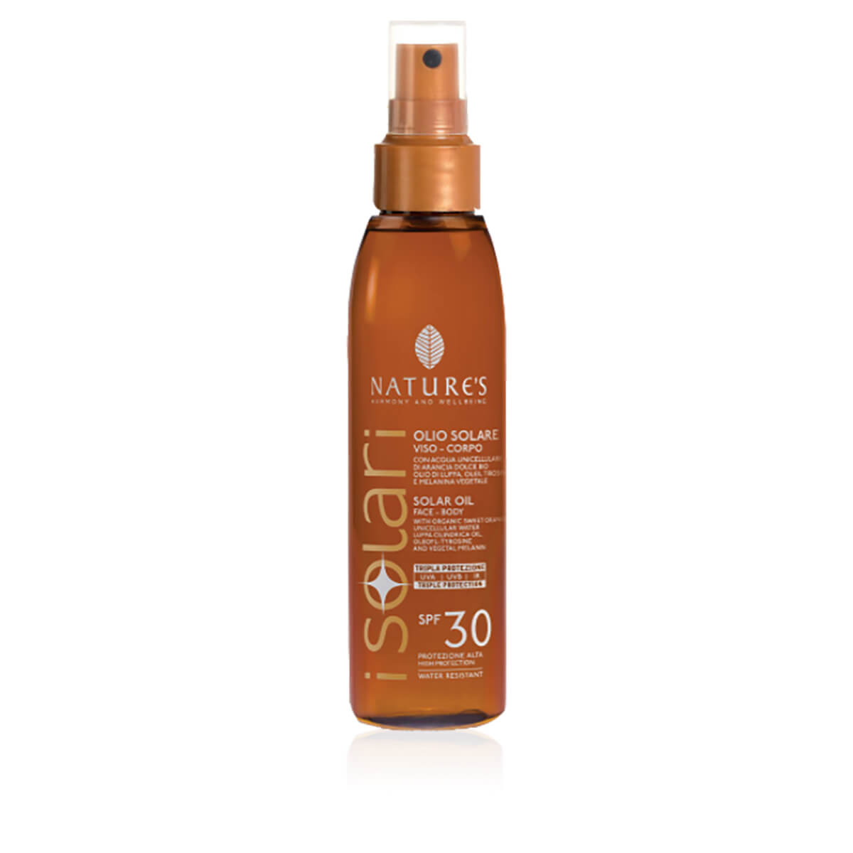 Nature's I Solari Olio Solare SPF 30