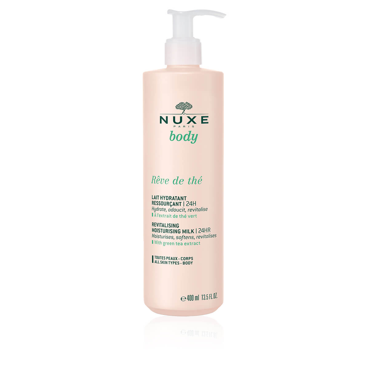 Nuxe Body Reve De Thè Latte Lozione Idratante Rigenerante 24h Maxi