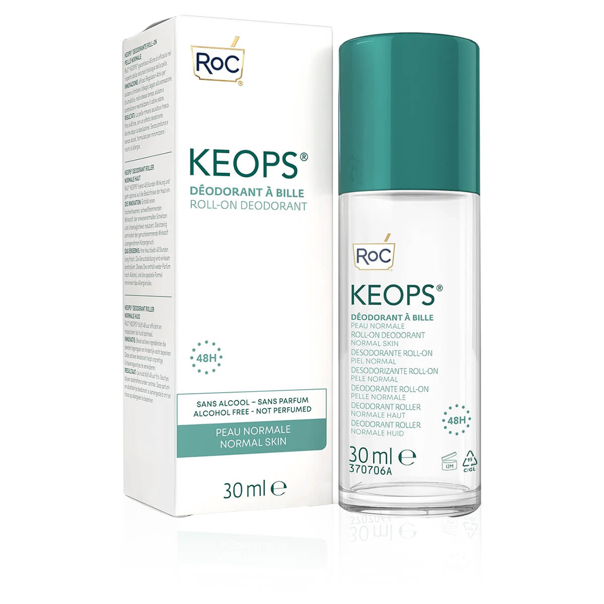 Roc Keops Deodorante Roll on 48h