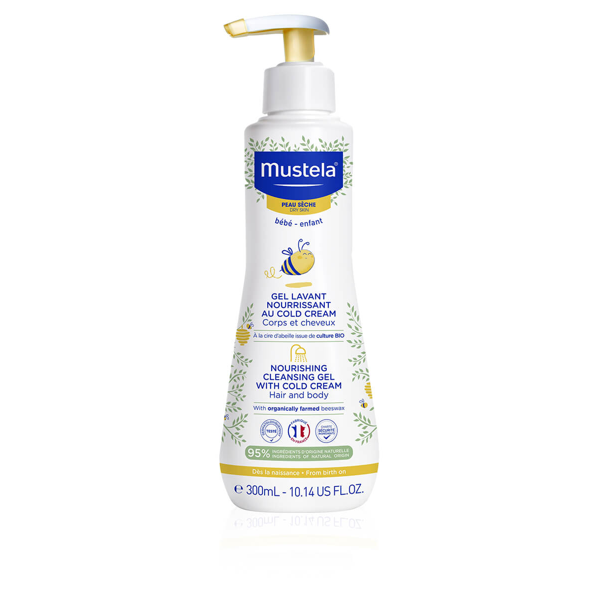 Mustela Gel Detergente Nutriente Cold Cream per Corpo e Capelli