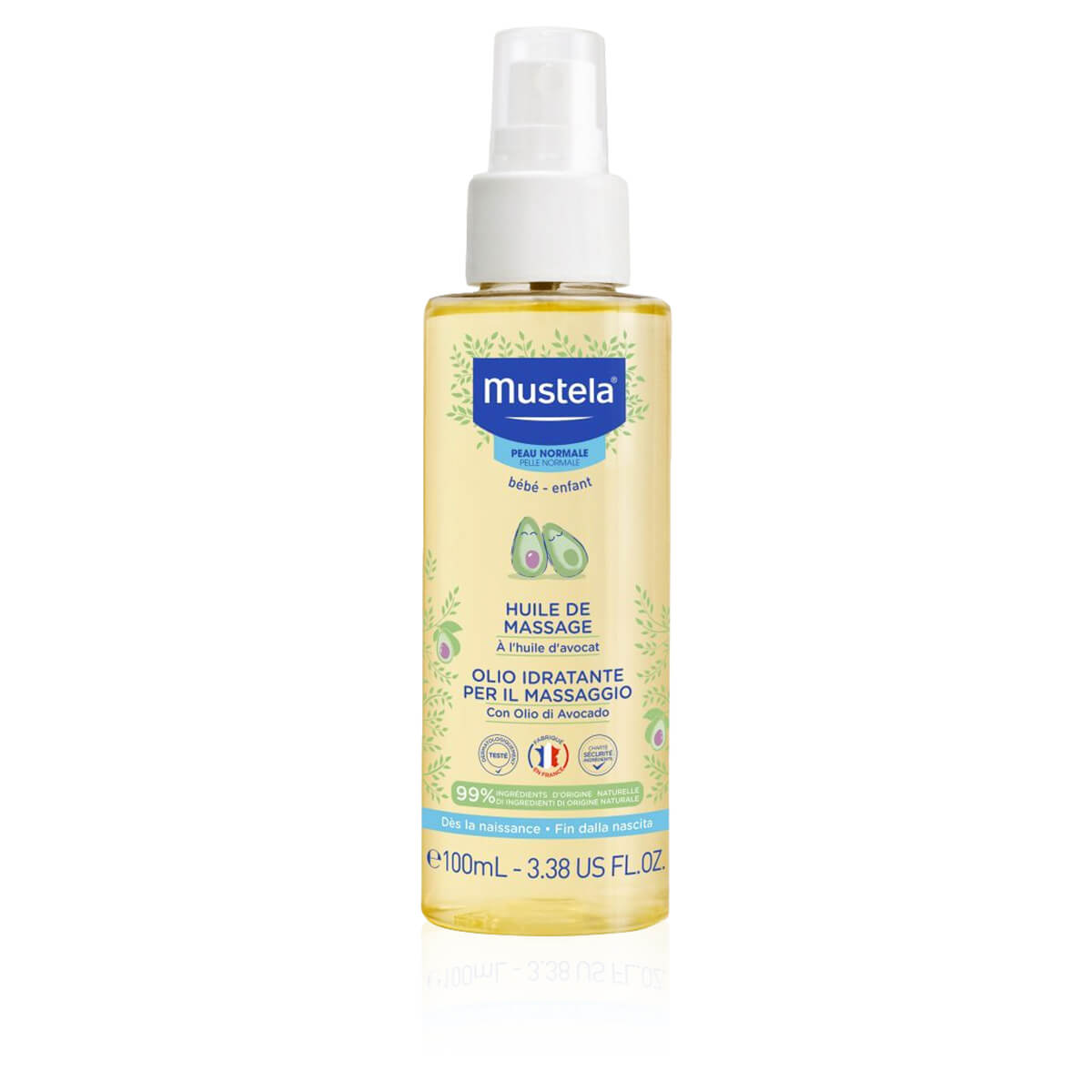 Mustela Olio Idratante Per il Massaggio