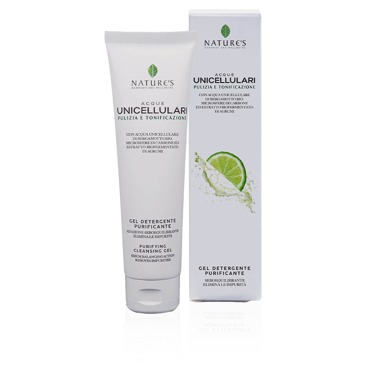 Nature's Acque Unicellulari Gel Detergente Purificante