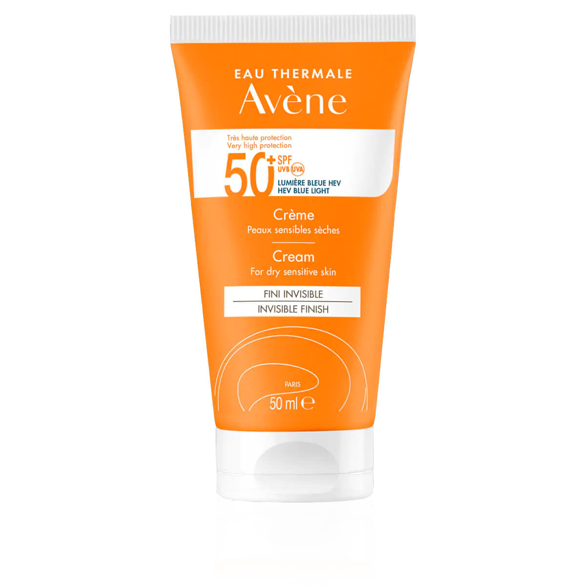 Avene Crema Solare Viso Invisibile SPF50+