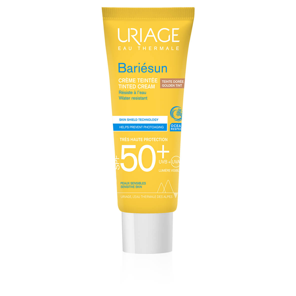 Uriage Bariesun Crema Viso Colorata Dorata SPF50+