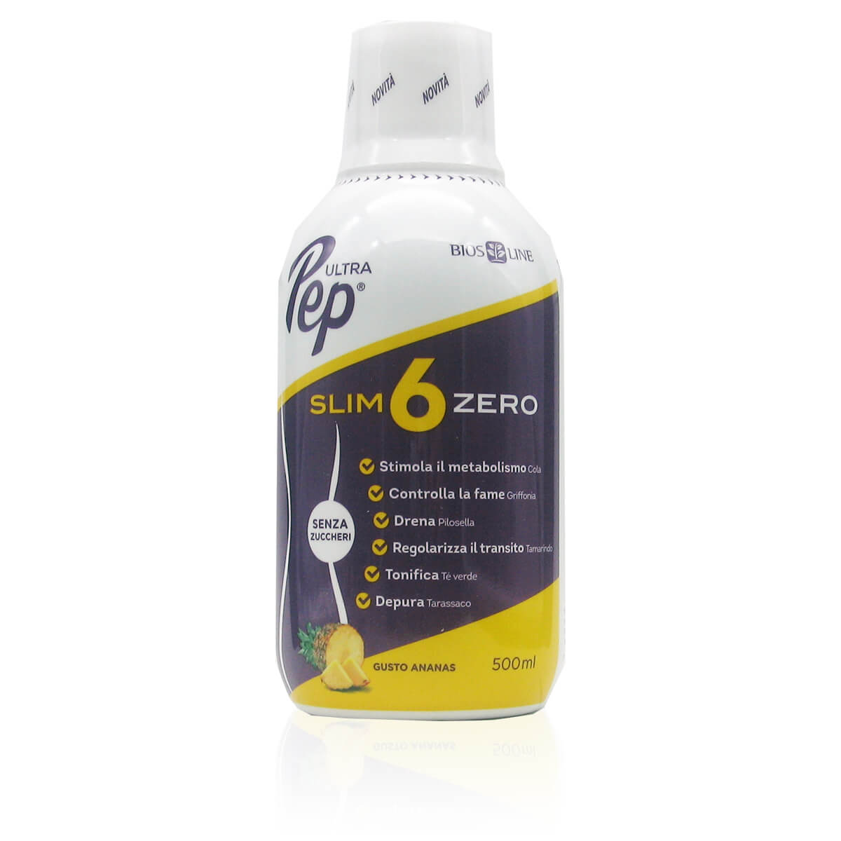 Ultra Pep Slim 6 Zero Gusto Ananas