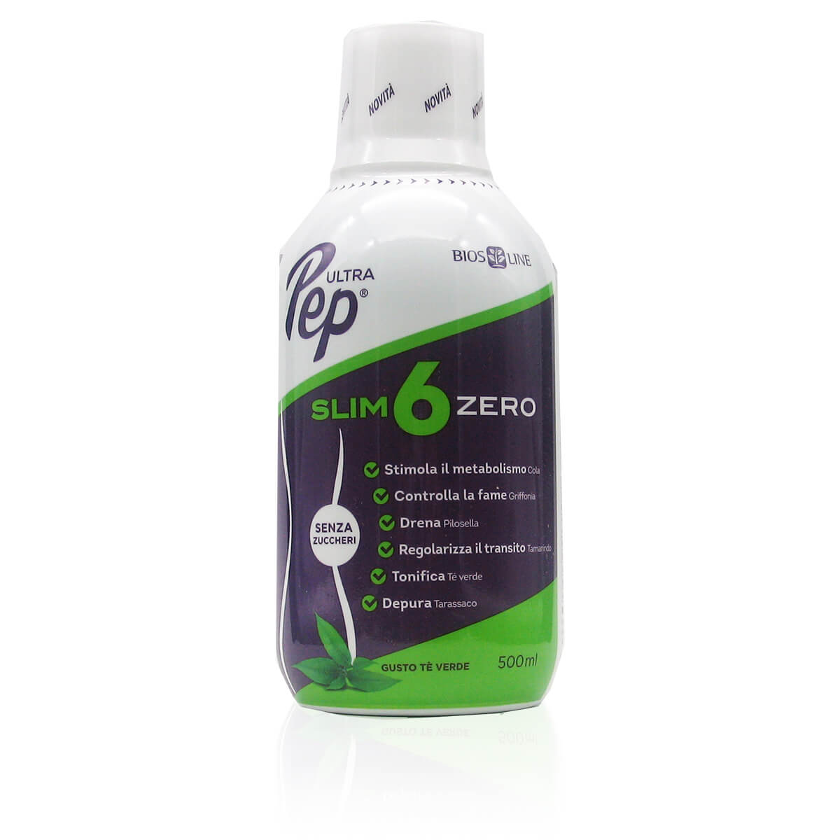 Ultra Pep Slim 6 Zero Gusto Te' Verde